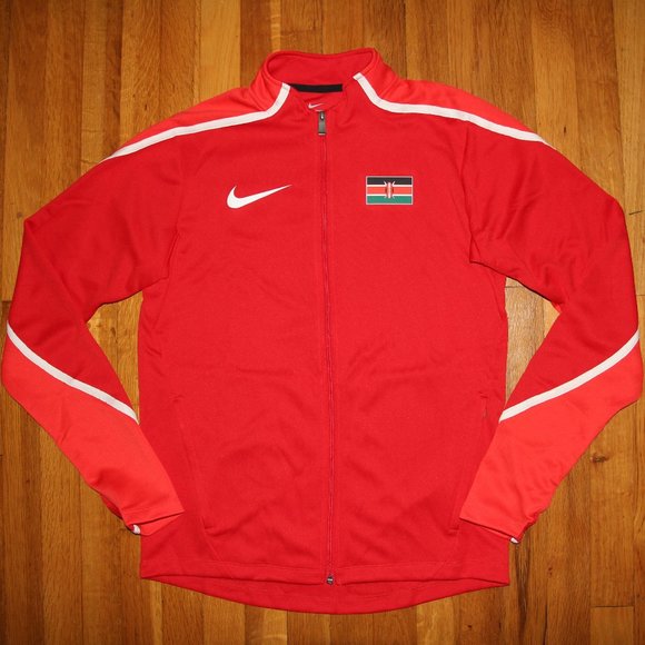 Nike Pro Elite Team Kenya 2016 Olympics Podium Track Jacket Mens M - Picture 1 of 8